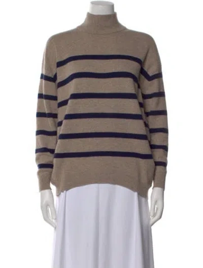 Pre-owned Hatch Wool Striped Sweater In Neutral