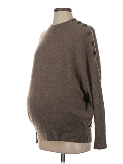 Pre-owned Hatch Wool Sweater In Brown