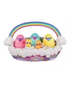 Hatchimals Alive Neon Rainbow Spring Basket In Multicolor