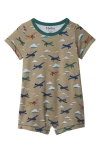 Hatley Airplanes Romper In Swamp