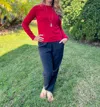 Hatley Alice Sweater In Lollipop In Red