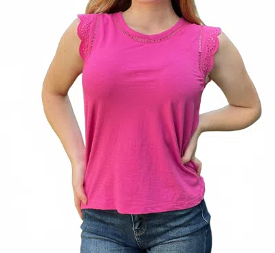 Hatley Ari Tank Top In Rose Violet In Pink