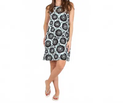Hatley Bella Mini Dress In Black, White, Mint