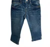 Hatley Boy's Stretch Denim Pant In Navy In Blue