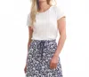 Hatley Braided Neck Tee In White In White