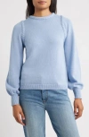 Hatley Braided Sweater In Blue