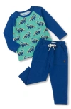 Hatley Bronto Glow T-shirt & Sweatpants Set In Green