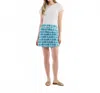 Hatley Capelton Road Skort In Painted Triangles In Multi