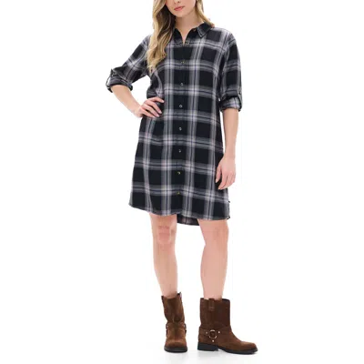 Hatley Cara Shirt Dress In Black