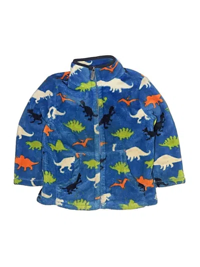 Pre-owned Hatley Kids' Cardigan Sweater In Blue
