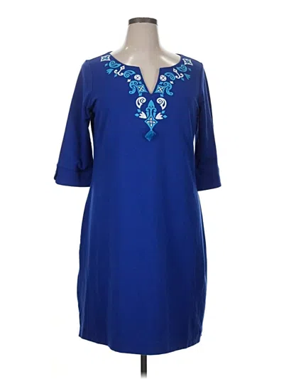 Pre-owned Hatley Casual Dress In Blue