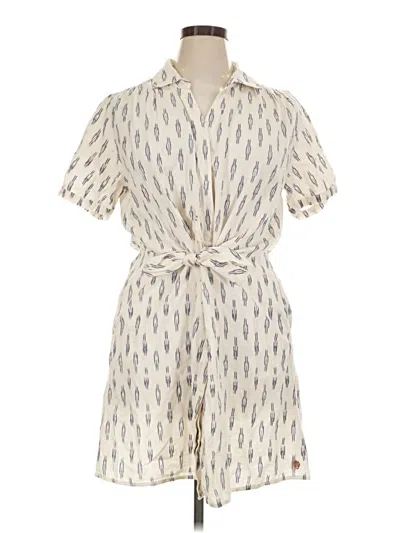 Pre-owned Hatley Casual Dress In Ivory