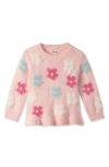 Hatley English Rose Crewneck Sweater In Multi