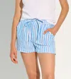 Hatley Everywhere Shorts In French Blue Stripes In Blue