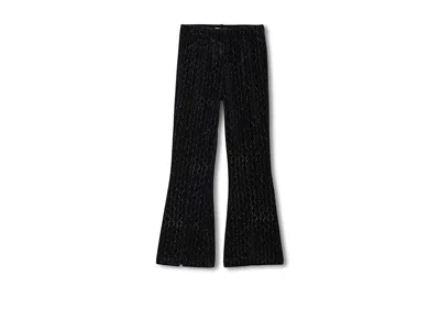 Hatley Flared Pants (toddler/little Kid/big Kid) Girl's Workout Black : 10 Big Kid, Polyester/spandex