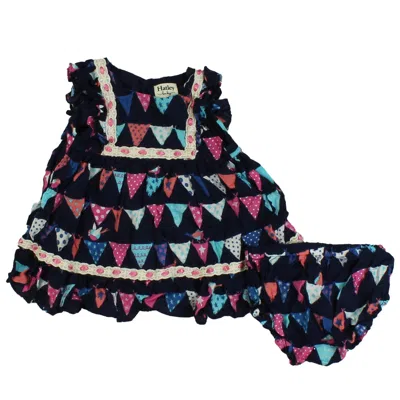Hatley Kids' Girls Blue Multi Dress
