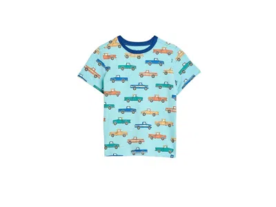 Hatley Graphic T-shirts (toddler/little Kid/big Kid) Boy's T Shirt Gulf Stream : 7 (big Kid), Cotton In Blue