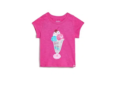 Hatley Graphic T-shirts (toddler/little Kid/big Kid) Girl's T Shirt Raspberry Rose : 7 (big Kid), Cotton In Pink