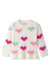 Hatley Hearts Sweater In Multi