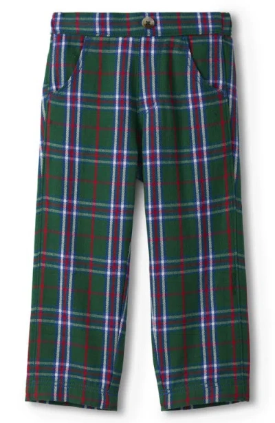 Hatley Babies'  Holiday Plaid Pants In Green