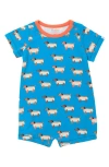 Hatley Hot Dogs Romper In Mediterranean Blue