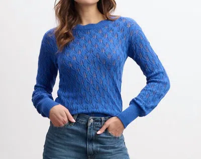 Hatley Iris Sweater In Denim Blue