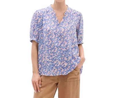 Hatley Ivy Blouse In Mini Vines In Blue