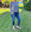 Hatley Katie Sweater In Waterdrops In Blue