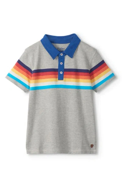Hatley Babies'  Kids' '70s Stripes Polo In Multi