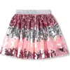 Hatley Kids' Blossom Gradient Sequin Skirt In Multi