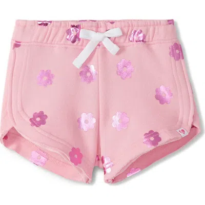 Hatley Kids' Blossom Shorts In Pink