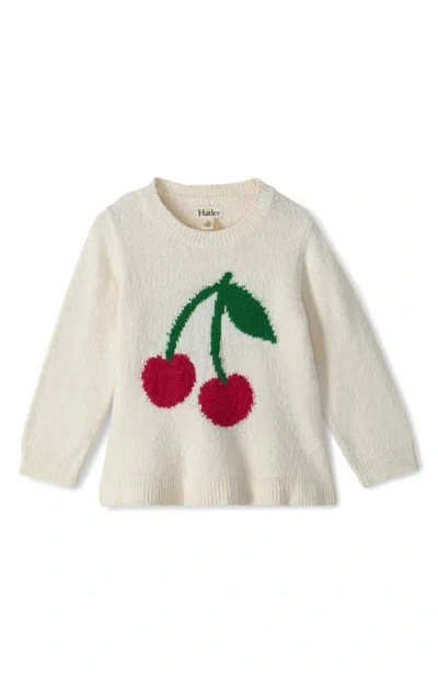 Hatley Babies'  Kids' Cherry Intarsia Sweater In Multi
