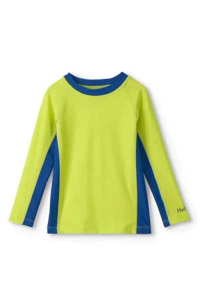 Hatley Babies'  Kids' Colorblock Long Sleeve Rashguard In Multi