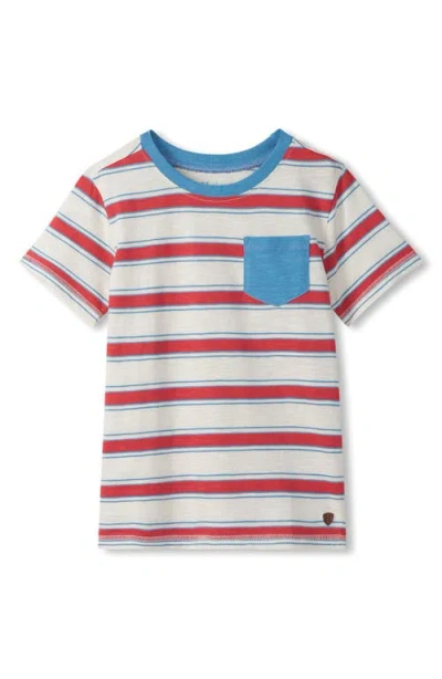 Hatley Kids' East Coast Stripes T-shirt In Multi
