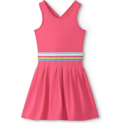 Hatley Kids' Fandango Pink Pleated Active Dress