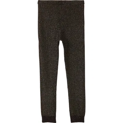 Hatley Kids' Glitter Leggings In Black