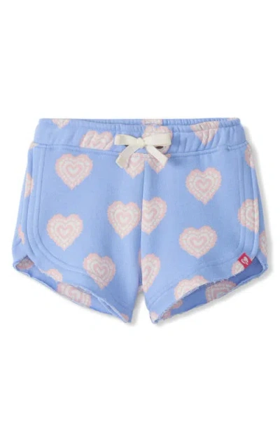 Hatley Kids' Heart Burst Shorts In Blue