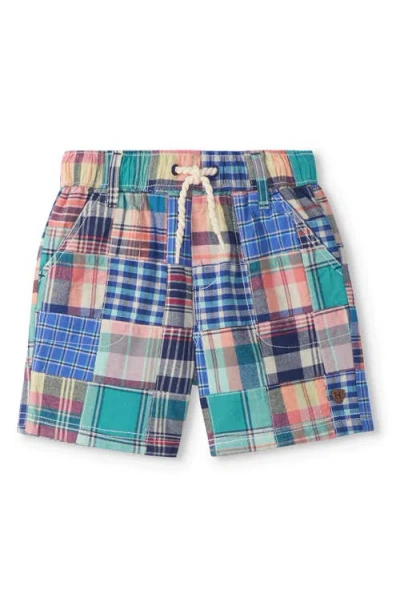 Hatley Kids' Madras Plaid Shorts In Multi