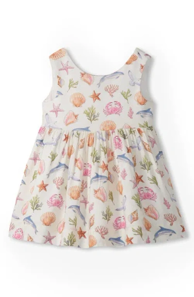 Hatley Babies'  Kids' Sea Life Print Sleeveless Dress In Multi