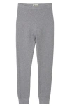 Hatley Kids' Shimmer Knit Leggings In Gray