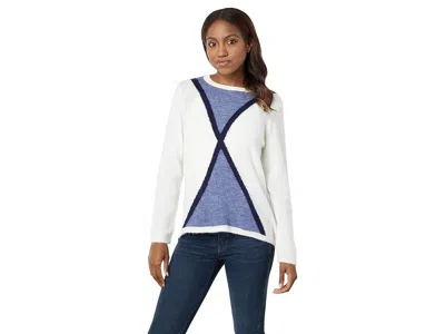 Hatley Landscape Sweater In White