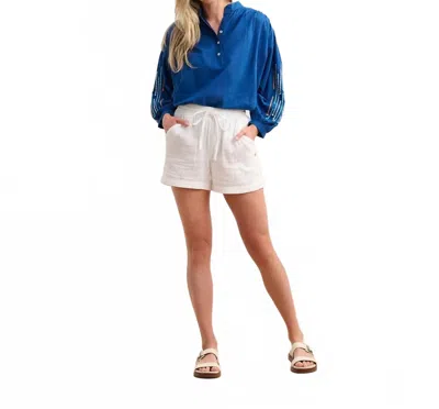 Hatley Lexi Tunic Top In Marina Gauze