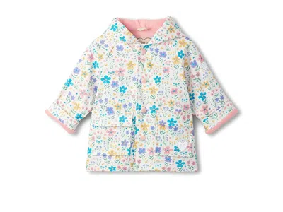 Hatley Little Garden Chicks Snap Rain Coat(infant/toddler/little Kid/big Kid) Girl's Coat White : 2t (toddl