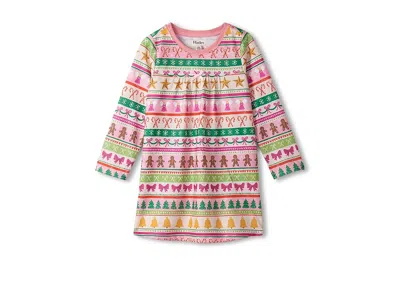Hatley Long Sleeve Nightdress (toddler/little Kid/big Kid) Girl's Pajama Sets Pink : 3t (toddler), Polyeste In Multi