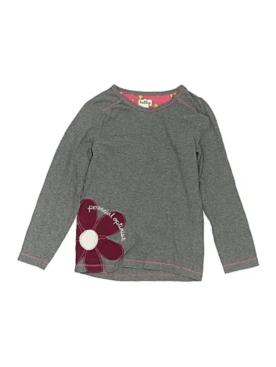Pre-owned Hatley Kids' Long Sleeve T-shirt In Gray