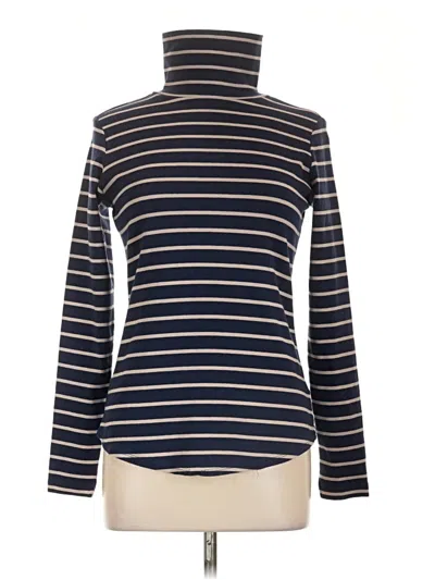 Pre-owned Hatley Long Sleeve Turtleneck In Blue