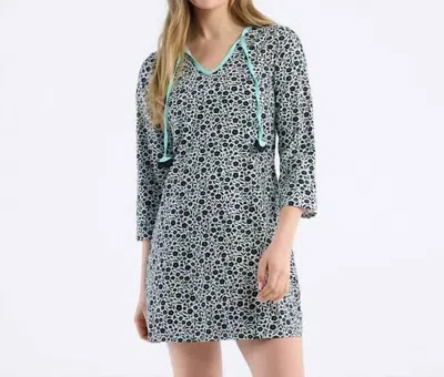 Hatley Mini Fresh Flowers Seaside Beach Dress In White In Multi