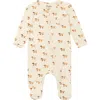 Shop Hatley Mini Hot Dogs Zip Footie In Pristine