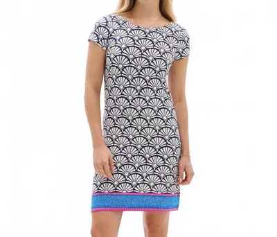 Hatley Nellie Mini Dress In Sunblocks In Blue