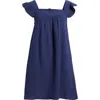 Hatley Patriot Blue Cotton Shift Dress In Patriot Blue